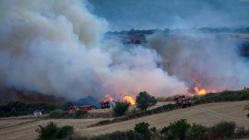 Susurluk’ta orman yangını - Resim: 12