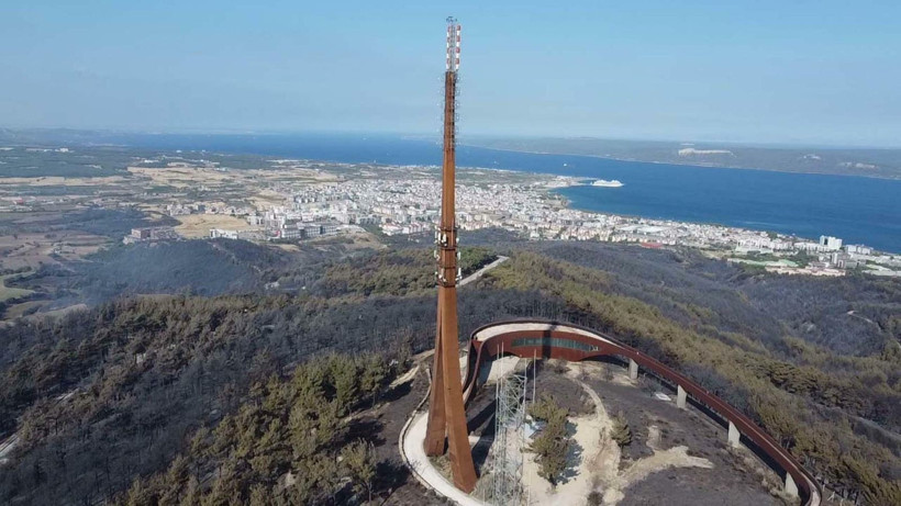 Çanakkale yangınlarının zararı uydu fotoğraflarında - Resim: 5