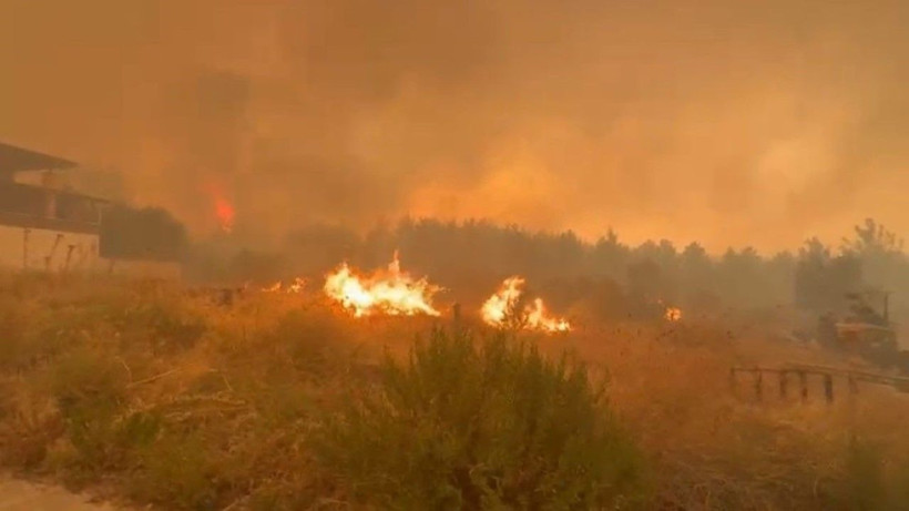 Denizli’de yangın giderek büyüyor - Resim: 4