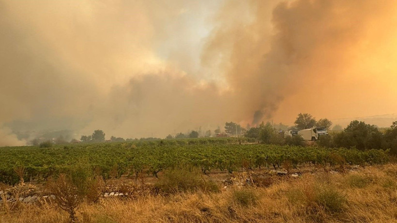 Denizli’de yangın giderek büyüyor - Resim: 7