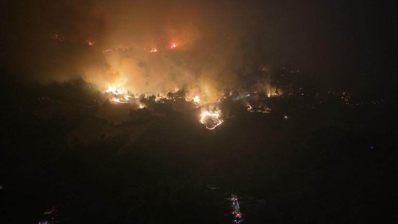 Denizli’de yangın giderek büyüyor - Resim: 8