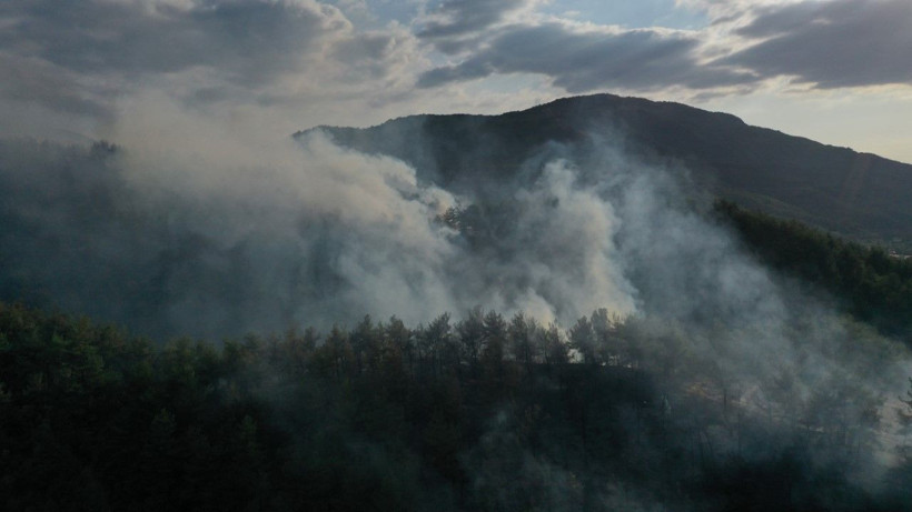 İki il sınırında bir yangın daha: Köyler boşaltıldı - Resim: 3