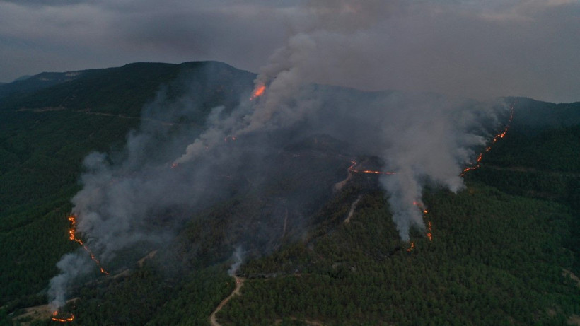 İki il sınırında bir yangın daha: Köyler boşaltıldı - Resim: 6