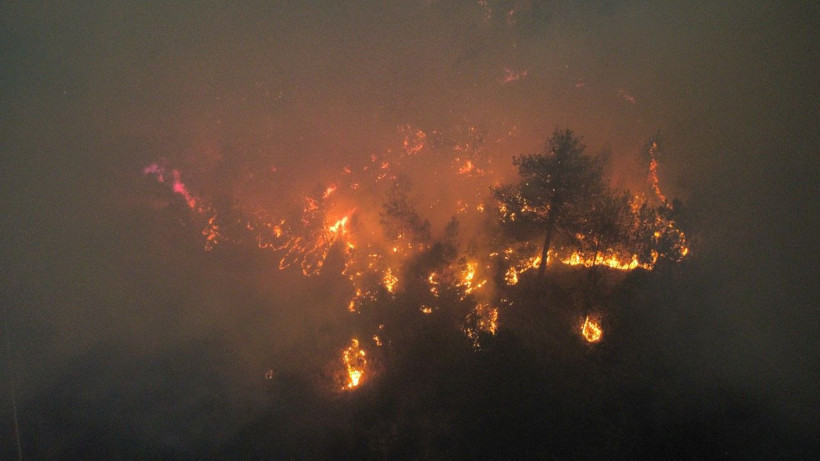 İki il sınırında bir yangın daha: Köyler boşaltıldı - Resim: 10