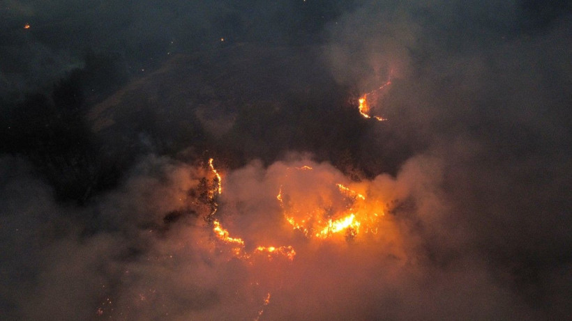 İki il sınırında bir yangın daha: Köyler boşaltıldı - Resim: 16
