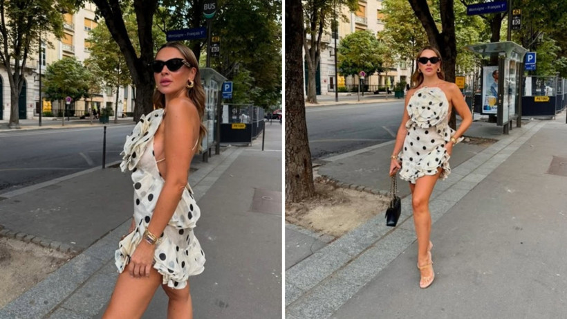 Hadise Paris’te! Tatil pozları sosyal medyayı salladı - Resim : 1