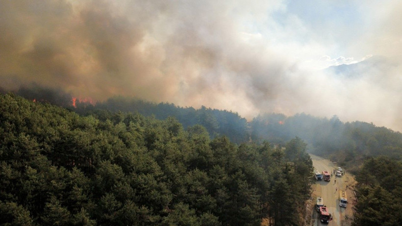 İki ilin ormanları yanıyor: Köyler boşaltıldı - Resim: 8