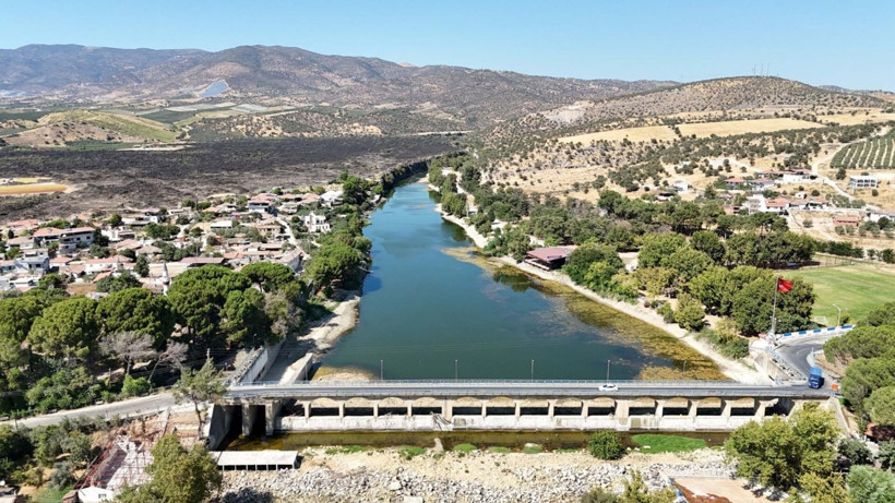 Ege'nin ikinci büyük nehri kuruma noktasına geldi - Resim: 1