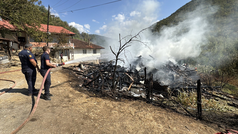 Karabük'te evde çıkan yangın, ormana sıçradı - Resim : 3