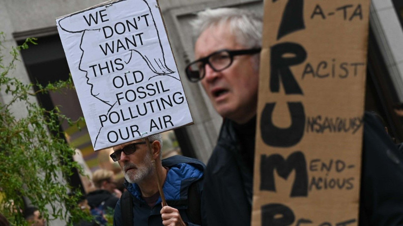 Trump’a Londra’da dev protesto - Resim: 1