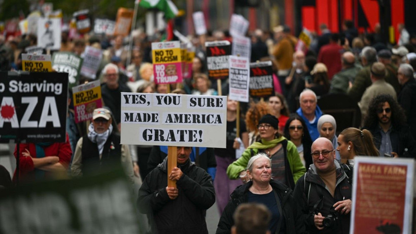 Trump’a Londra’da dev protesto - Resim: 7