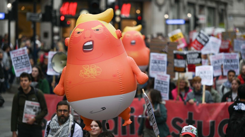 Trump’a Londra’da dev protesto - Resim: 10