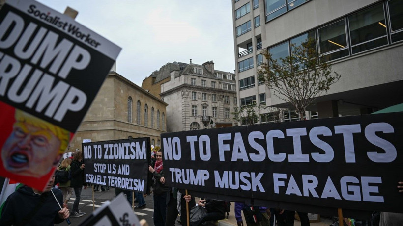 Trump’a Londra’da dev protesto - Resim: 15