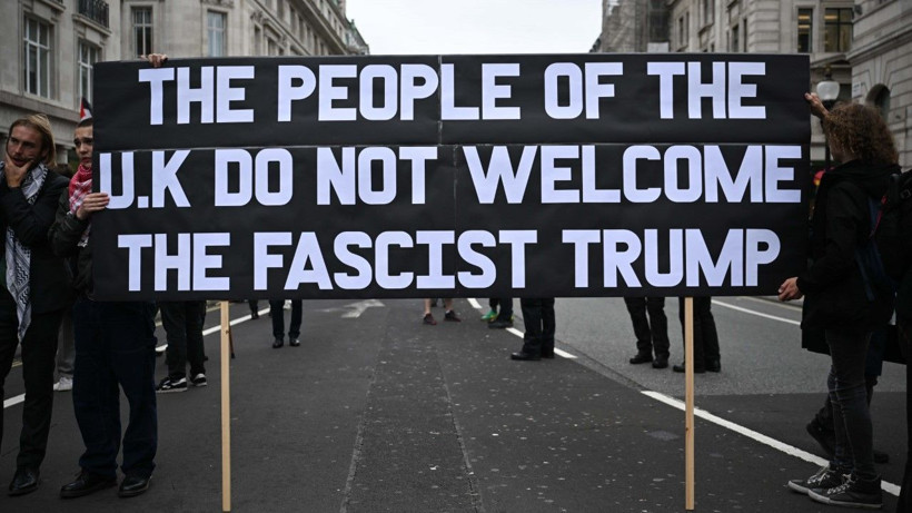 Trump’a Londra’da dev protesto - Resim: 16