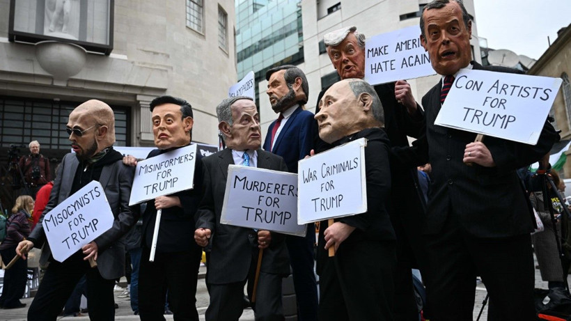 Trump’a Londra’da dev protesto - Resim: 18