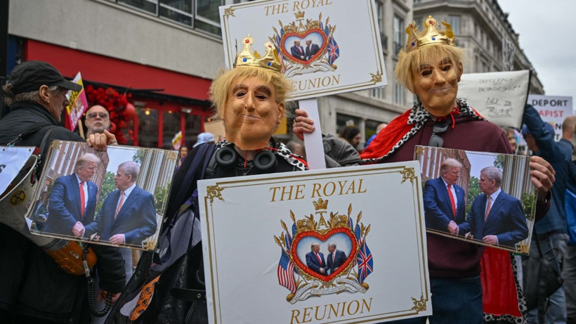 Trump’a Londra’da dev protesto - Resim: 21