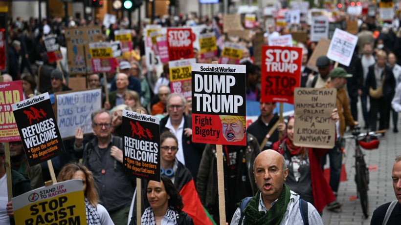 Trump’a Londra’da dev protesto - Resim: 27