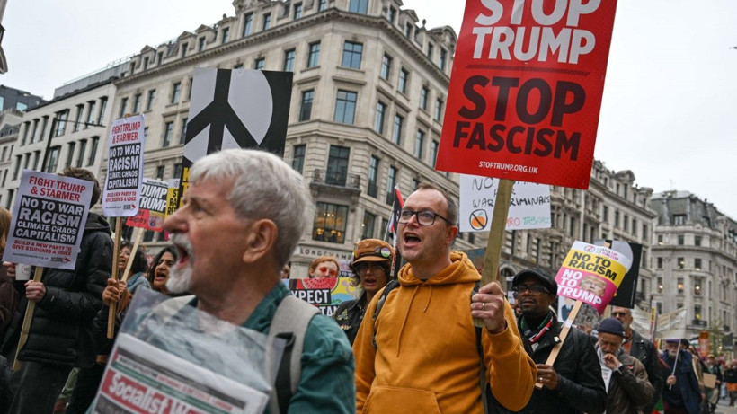 Trump’a Londra’da dev protesto - Resim: 30