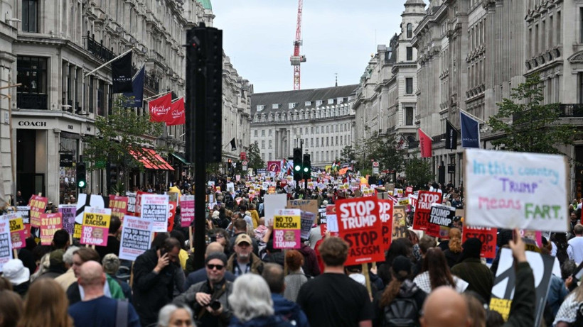 Trump’a Londra’da dev protesto - Resim: 31