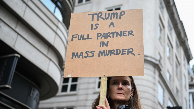 Trump’a Londra’da dev protesto - Resim: 37