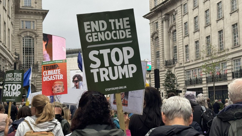Trump’a Londra’da dev protesto - Resim: 42