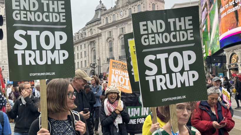 Trump’a Londra’da dev protesto - Resim: 46