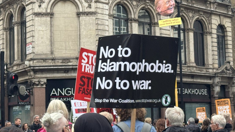 Trump’a Londra’da dev protesto - Resim: 47