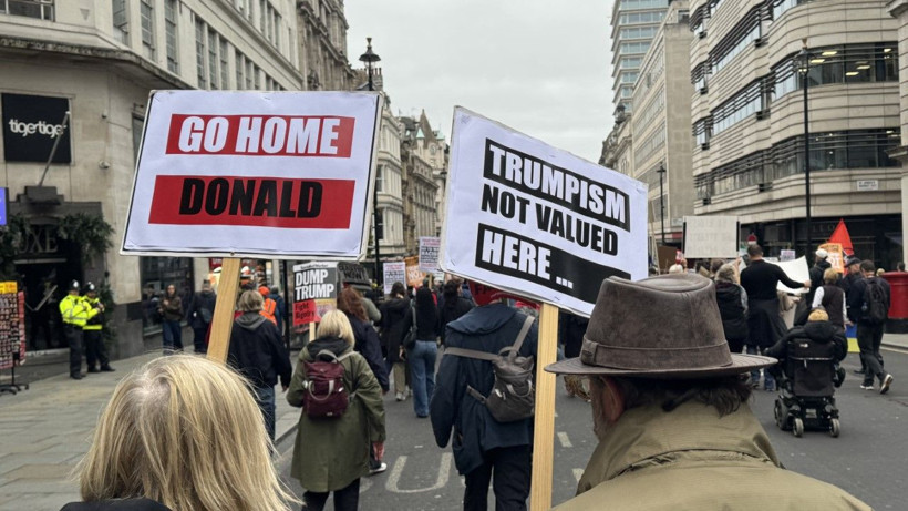 Trump’a Londra’da dev protesto - Resim: 48