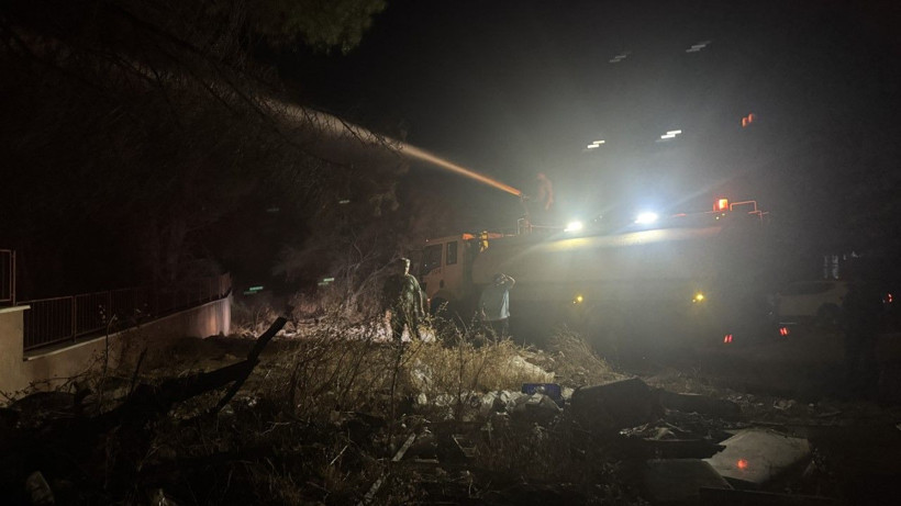 Alanya'da yangın yerleşim yerlerine ulaştı - Resim: 6