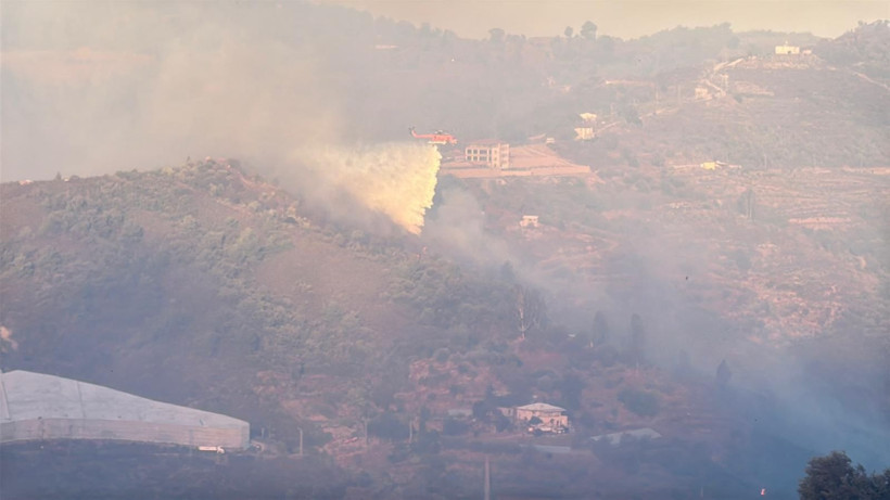 Alanya'da yangın yerleşim yerlerine ulaştı - Resim: 18