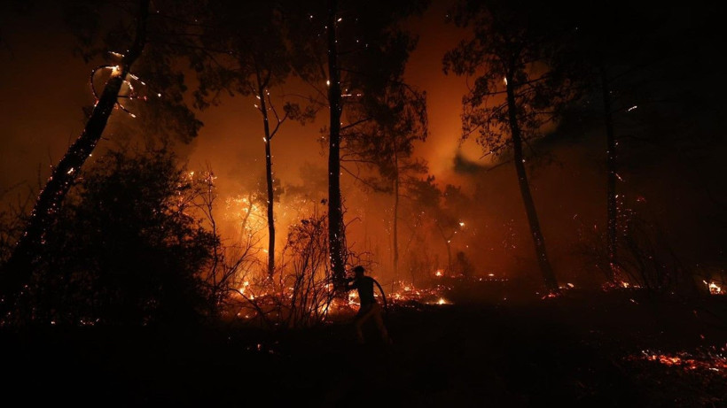 Antalya'da büyük orman yangını - Resim: 13