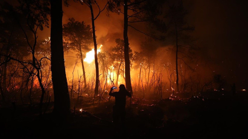 Antalya'da büyük orman yangını - Resim: 27