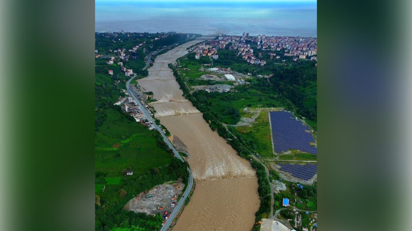 Rize’de selin vurduğu Fırtına Vadisi havadan görüntülendi - Resim : 1