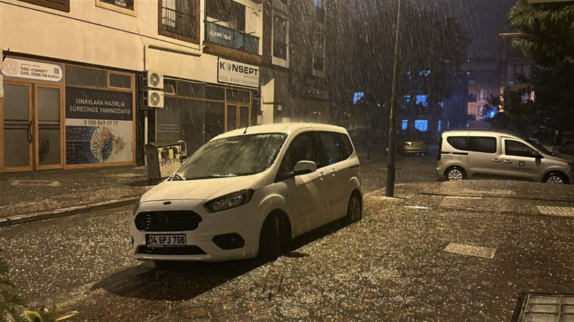 Çanakkale’de dolu etkili oldu - Resim: 6