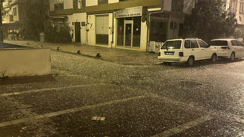 Çanakkale’de dolu etkili oldu - Resim: 7