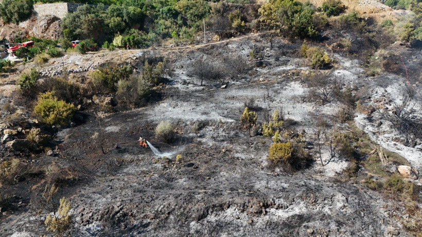 Alevler villalara dayandı - Resim: 4