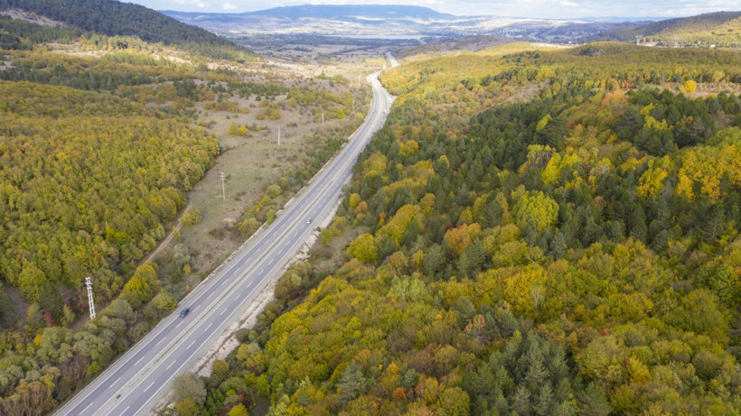 Bu yol sonbaharda bir başka - Resim: 1