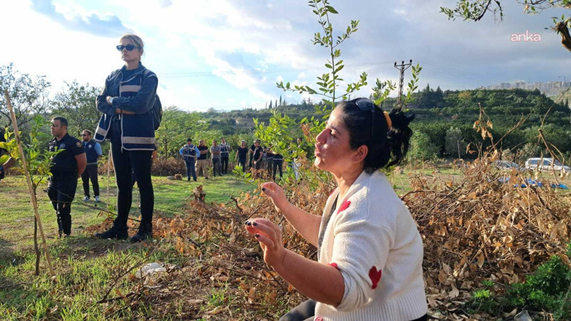 Mahkeme süreci devam eden arazilere kepçeyle girildi - Resim : 2