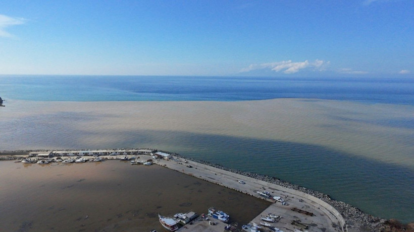 Gökçeada'da denizin rengi değişti - Resim: 12