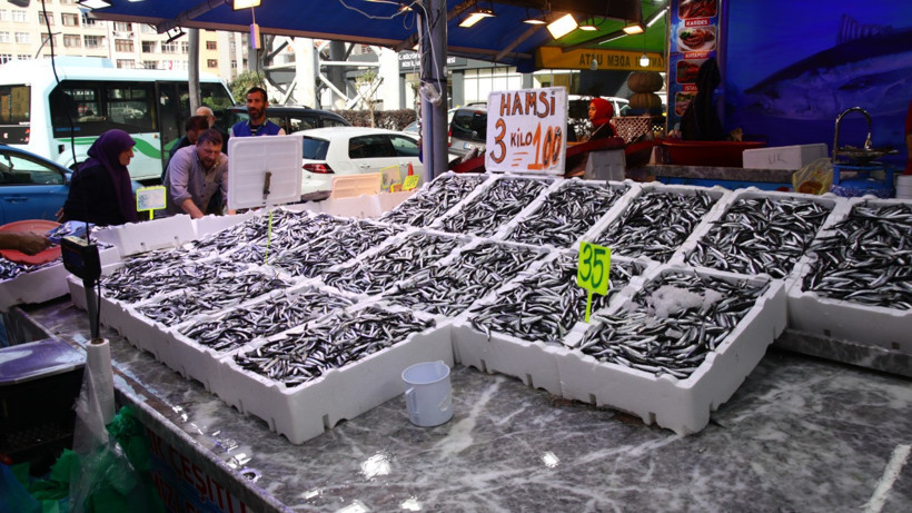 Tezgahlarda hamsi bolluğu: Kilosu 35 liraya düştü - Resim : 1