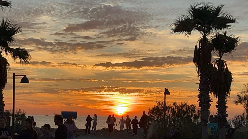 Gün batımı görsel şölene dönüştü - Resim: 4