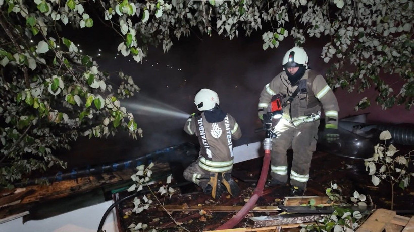 Beykoz’daki restoran alev alev yandı - Resim: 5