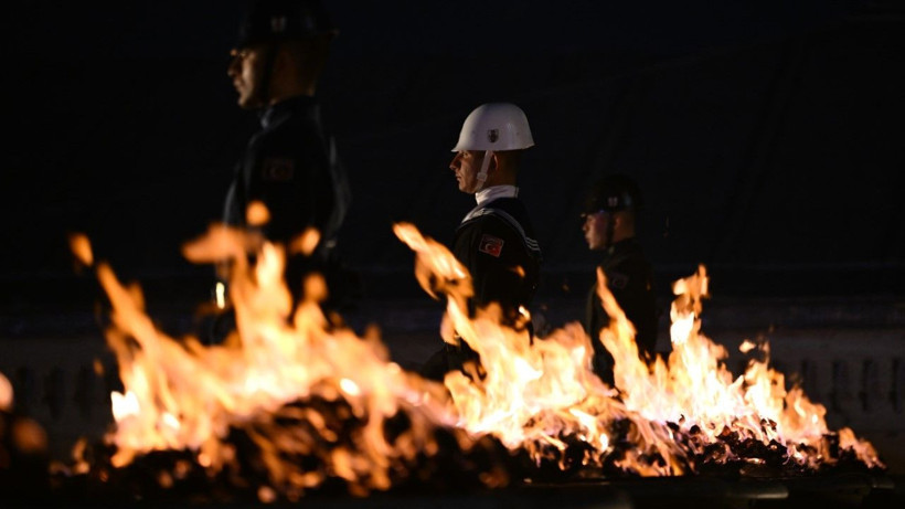 Anıtkabir'de ziyaretçi akını - Resim: 22