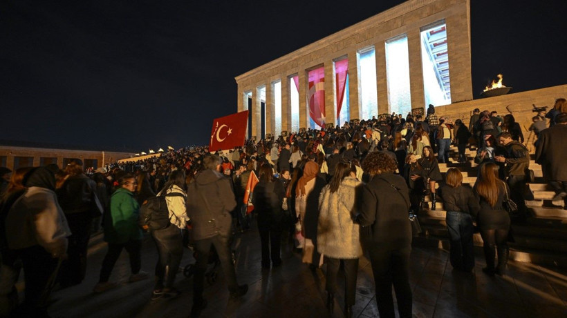 Anıtkabir'de ziyaretçi akını - Resim: 26