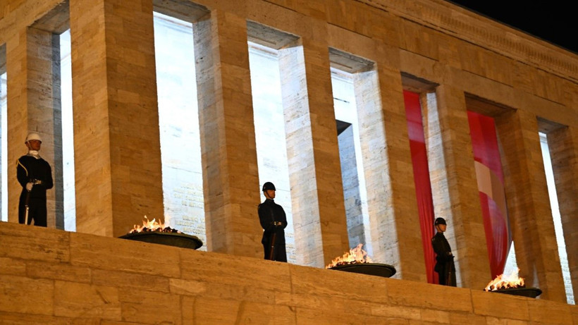Anıtkabir'de ziyaretçi akını - Resim: 32