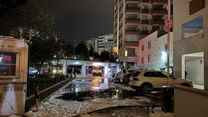 Otopark yangınında faciadan dönüldü - Resim: 4