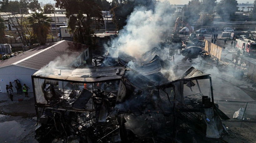 İzmir’de şantiye yangını - Resim: 8