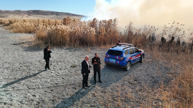 Konya Gök Gölü sazlık bölgedeki yangın 2'nci gününde - Resim: 2