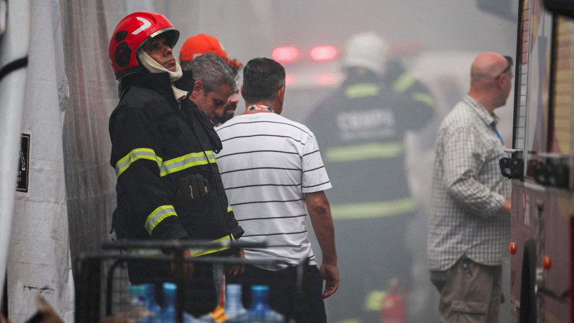BM zirvesinde yangın: Katılımcılar tahliye edildi - Resim: 6