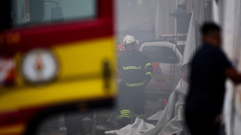 BM zirvesinde yangın: Katılımcılar tahliye edildi - Resim: 2